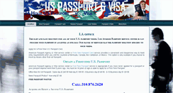Desktop Screenshot of 24houruspassport.com